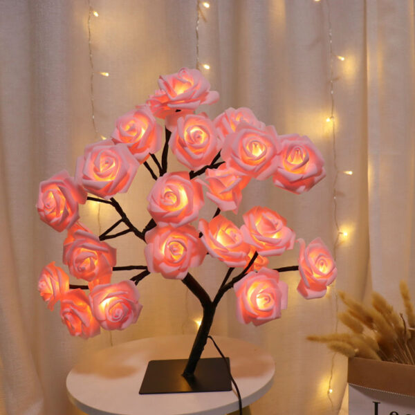 24 LED Rose Flower Tree Lamp - High Quality Products - Image 3