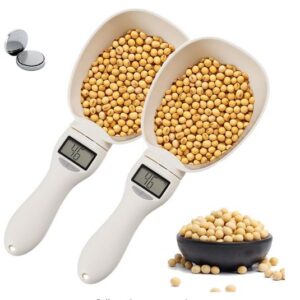 Digital Measuring Spoon, 2025 New Food Measuring Scoop Scale 800g / 0.1g High Precision with LCD Screen, Display Electronic Measuring Spoon for Kitchen Gadgets and Daily Meals.